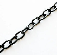 Sprenger Strupekjetting Medium Langlenket 4mm Sort